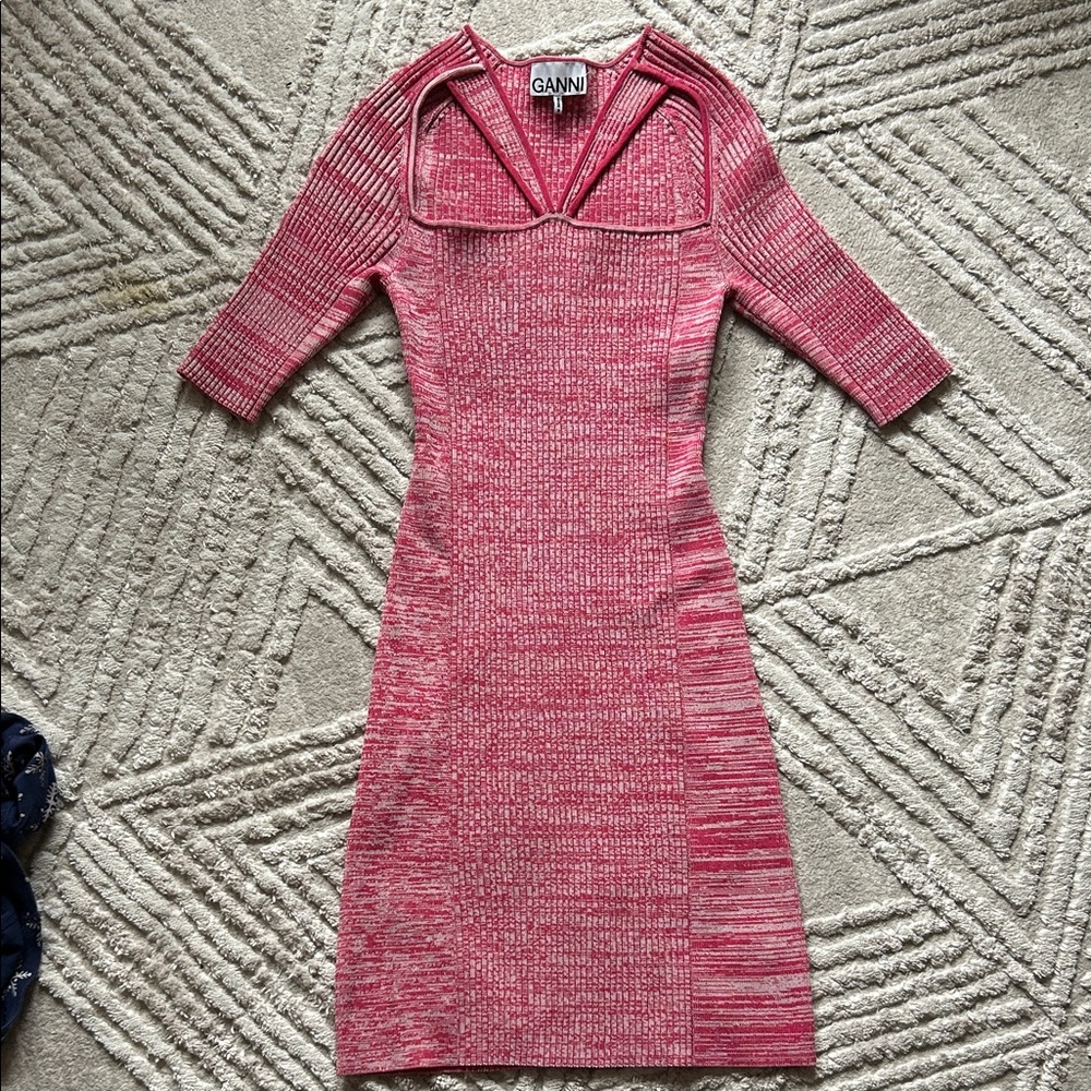 Ganni bodycon Knit Dress